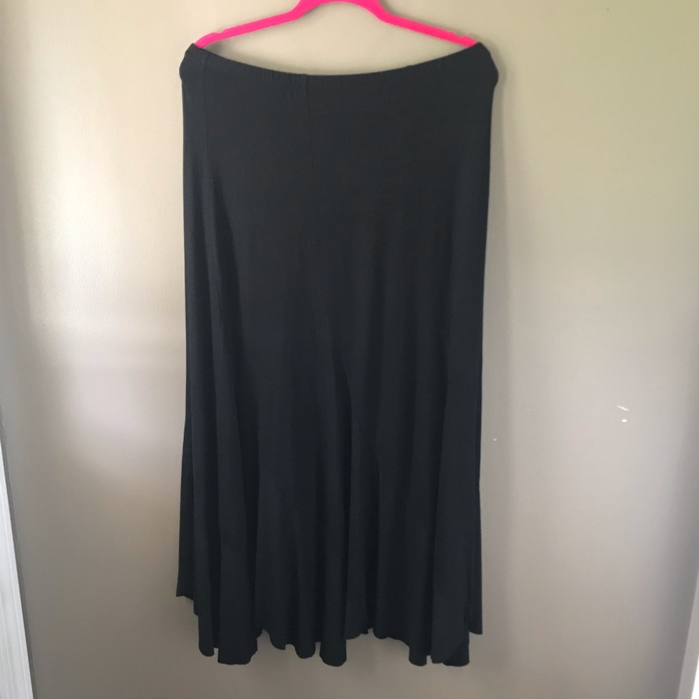 Black Chico’s Maxi Skirt. Size 1